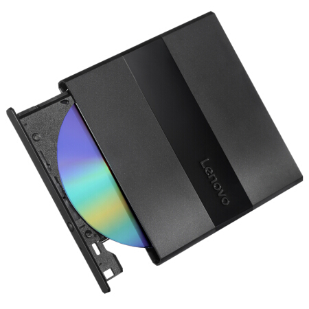 联想（Lenovo）8倍速 USB2.0 刻录机DB75-Plus 黑色