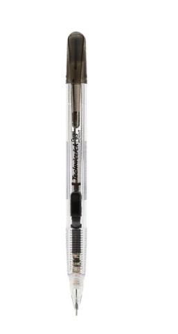 派通（Pentel）0.5侧按式活动铅笔 学生绘画自动铅笔带橡皮PD105T 黑色